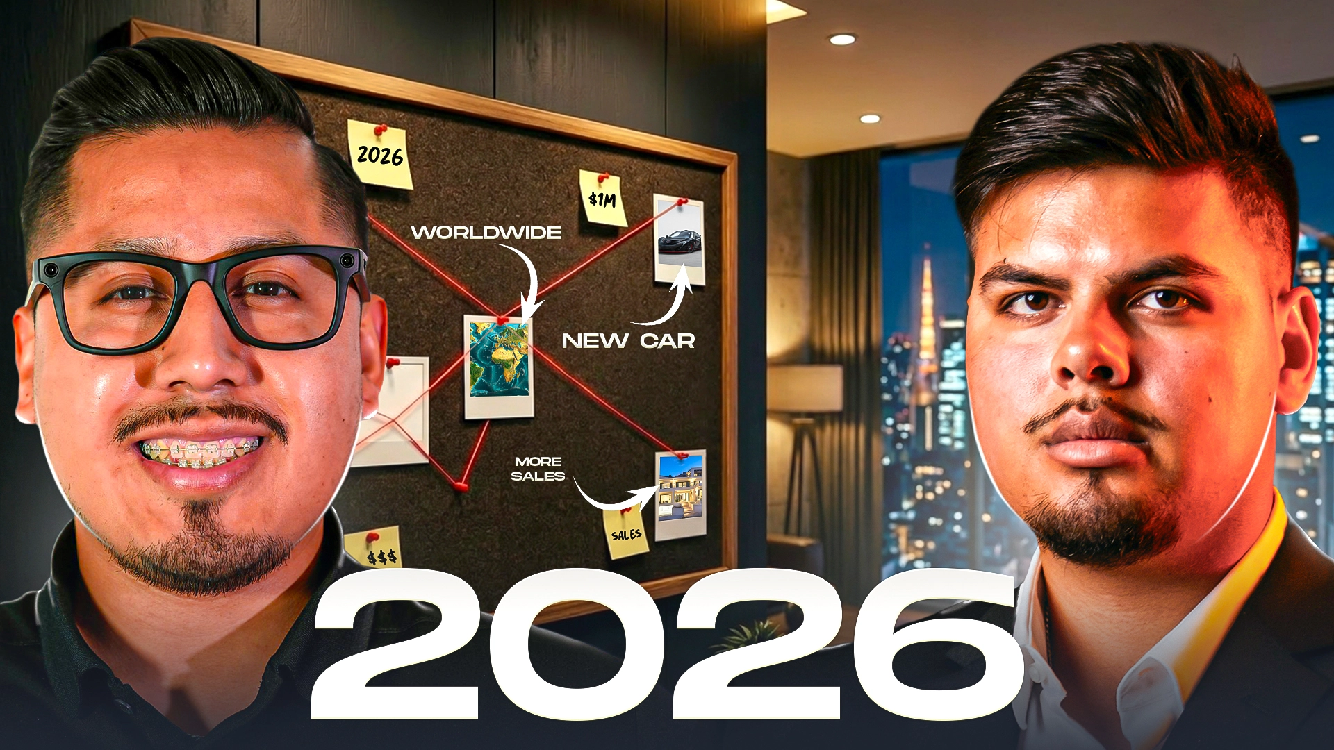 Thumbnail featuring two men, a planning board and the year 2026